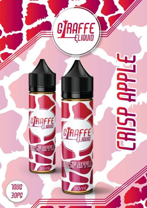 CRISP APPLE E LIQUID 50ML BY GIRAFFE