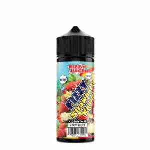 STRAWBERRY VANILLA 100ML E LIQUID FIZZY JUICE