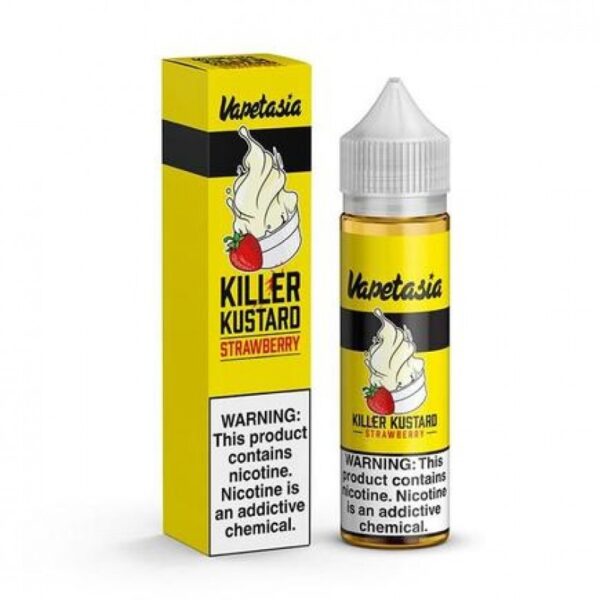 KILLER KUSTARD STRAWBERRY 50ML E LIQUID BY VAPETASIA