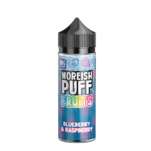 Blueberry & Raspberry Fruits 100ml E Liquid Moreish Puff