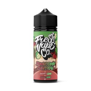 DOWNTOWN CENTRAL CHERRY & LIME 100ML E LIQUID FRESH VAPE CO