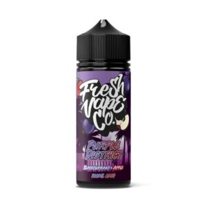 PURPLE DISTRICT BLACKCURRANT & APPLE 100ML E LIQUID FRESH VAPE CO