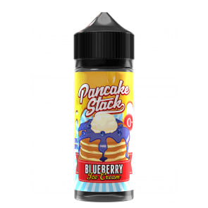 BLUEBERRY ICE CREAM 100ML E LIQUID PANCAKE STACK
