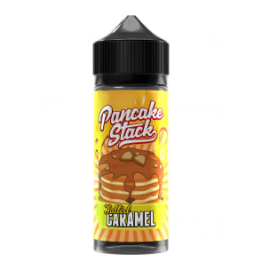 SALTED CARAMEL 100ML E LIQUID PANCAKE STACK