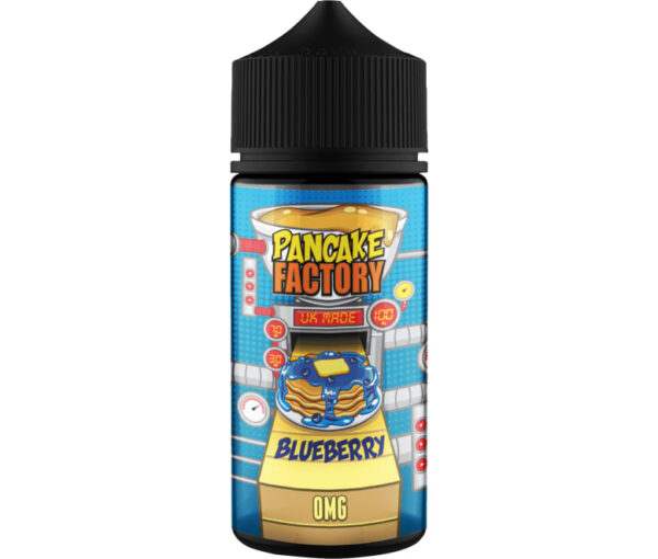 BLUEBERRY 100ML E LIQUID PANCAKE FACTORY