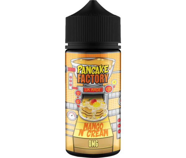 MANGO N CREAM 100ML E LIQUID PANCAKE FACTORY