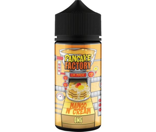 MANGO N CREAM 100ML E LIQUID PANCAKE FACTORY