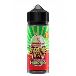 STRAWBERRY & WATERMELON 100ML E LIQUID SMOOTHIE MAN