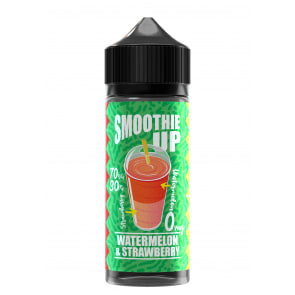 WATERMELON & STRAWBERRY 100ML E LIQUID SMOOTHIE UP
