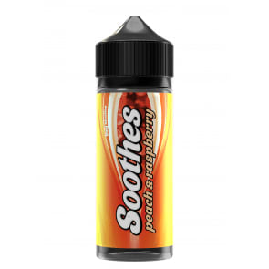 PEACH & RASPBERRY 100ML E LIQUID SOOTHES