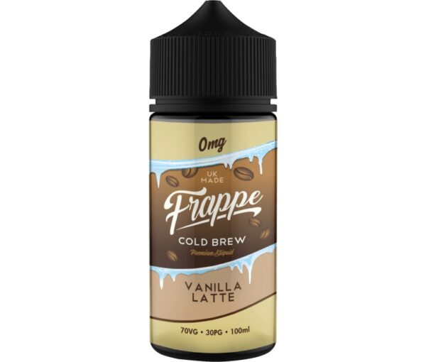 VANILLA LATTE 100ML E LIQUID FRAPPE