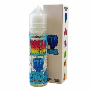 ICED BLUE RAZZ 50ML E LIQUID BY LOLLI DRIP