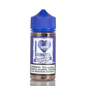 I LOVE DONUTS BLUEBERRY 80ML E-LIQUID BY MAD HATTER MIX SERIES