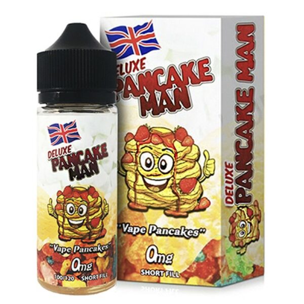 DELUXE PANCAKE MAN 100ML E-LIQUID BY VAPE BREAKFAST CLASSICS