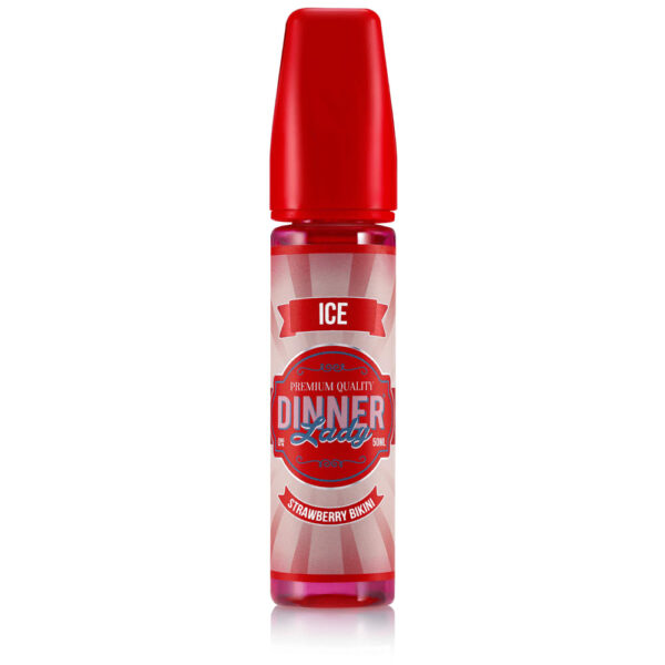 ICE- STRAWBERRY BIKINI 50ML E-LIQUID BY DINNER LADY