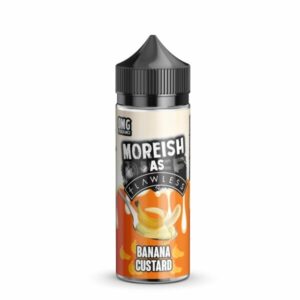 BANANA CUSTARD 100ML E LIQUID MOREISH AS FLAWLESS