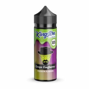 GRAPE ZINGBERRY 100ML E-LIQUID 50/50 BY KINGSTON
