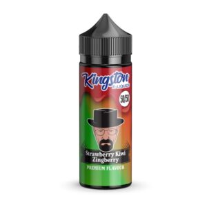 STRAWBERRY KIWI ZINGBERRY 100ML E-LIQUID 50/50 BY KINGSTON