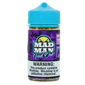 CRAZY GRAPE ICED OUT E LIQUID 100ML MAD MAN