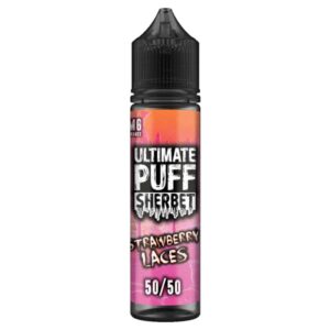 STRAWBERRY LACES SHERBET 50ML E-LIQUID 50/50 ULTIMATE PUFF
