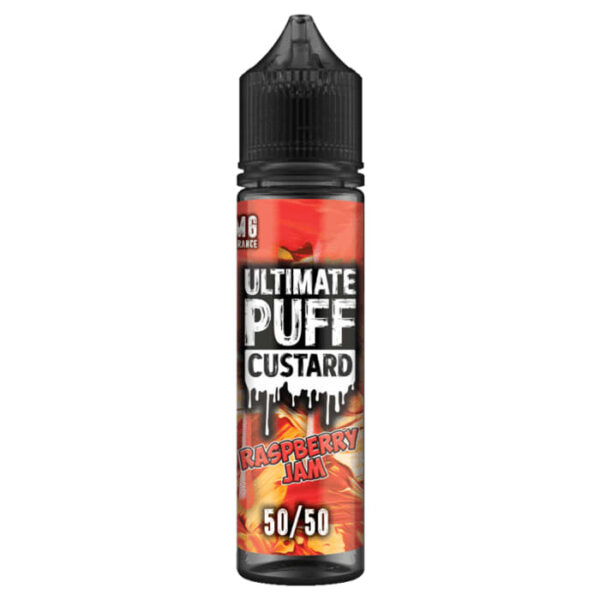 RASPBERRY JAM CUSTARD 50ML E-LIQUID 50/50 ULTIMATE PUFF