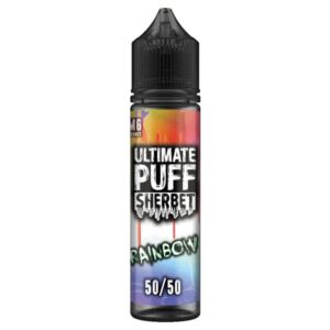 RAINBOW SHERBET 50ML E-LIQUID 50/50 ULTIMATE PUFF