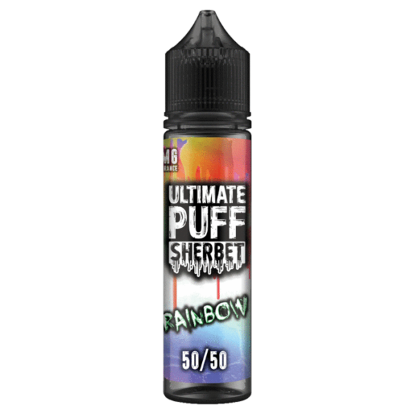 RAINBOW SHERBET 50ML E-LIQUID 50/50 ULTIMATE PUFF