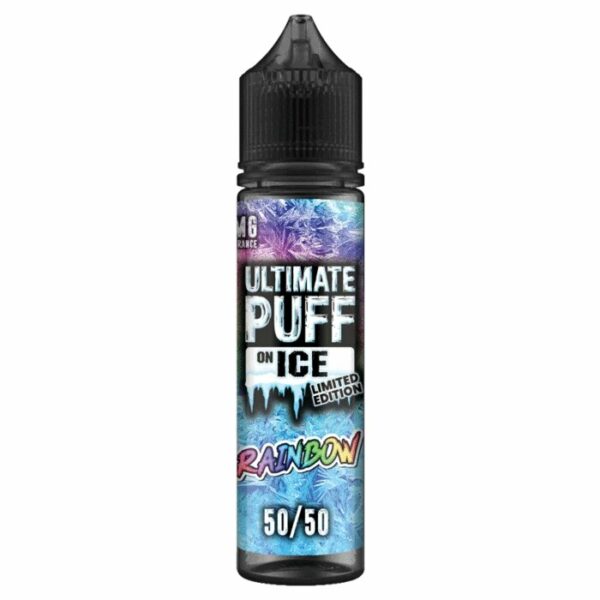 RAINBOW ON-ICE 50ML E-LIQUID 50/50 ULTIMATE PUFF