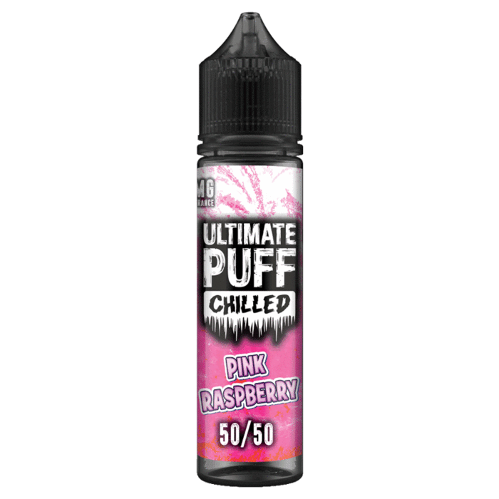PINK RASPBERRY CHILLED 50ML E-LIQUID 50/50 ULTIMATE PUFF | UK Vape ...