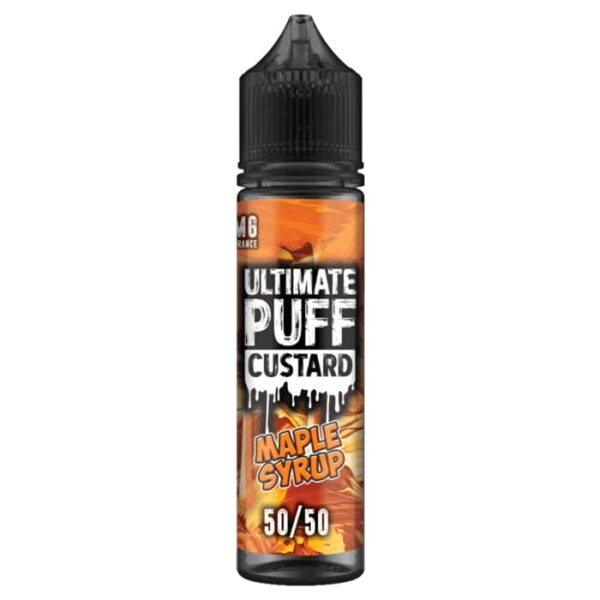 MAPLE SYRUP CUSTARD 50ML E-LIQUID 50/50 ULTIMATE PUFF