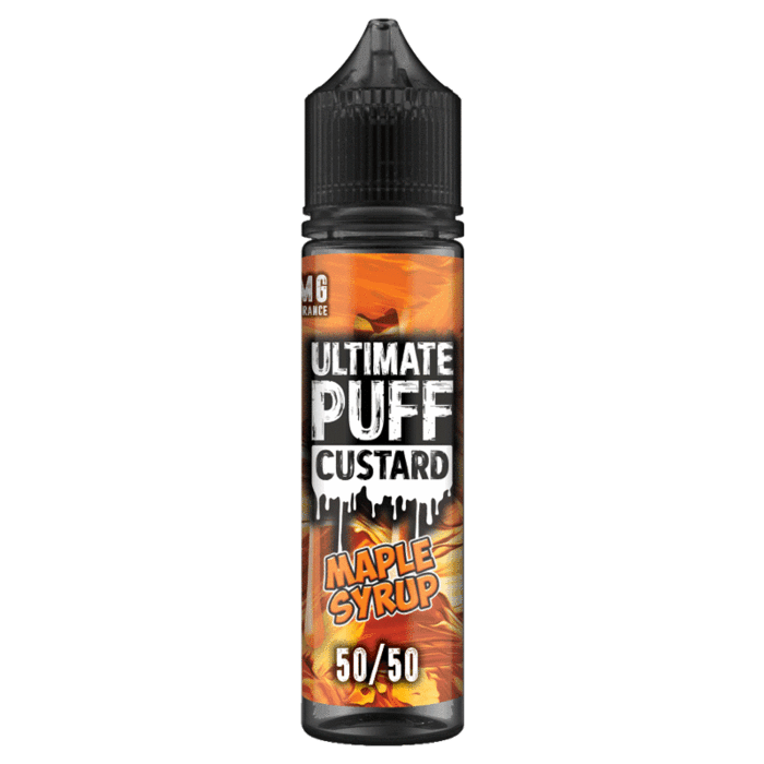 MAPLE SYRUP CUSTARD 50ML ELIQUID 50/50 ULTIMATE PUFF UK Vape Store