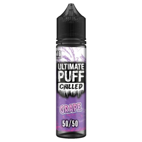 GRAPE CHILLED 50ML E-LIQUID 50/50 ULTIMATE PUFF