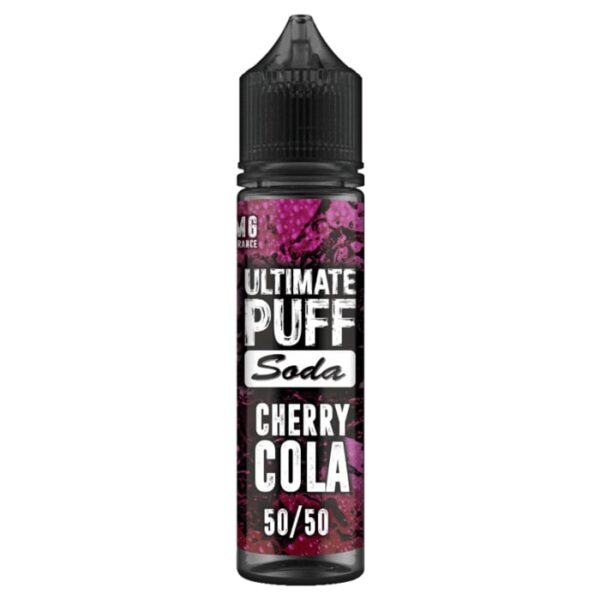 CHERRY COLA SODA 50ML E-LIQUID 50/50 ULTIMATE PUFF