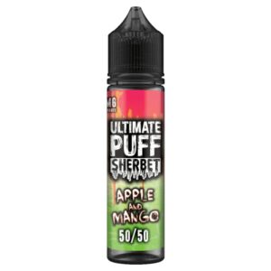 APPLE & MANGO SHERBET 50ML E-LIQUID 50/50 ULTIMATE PUFF