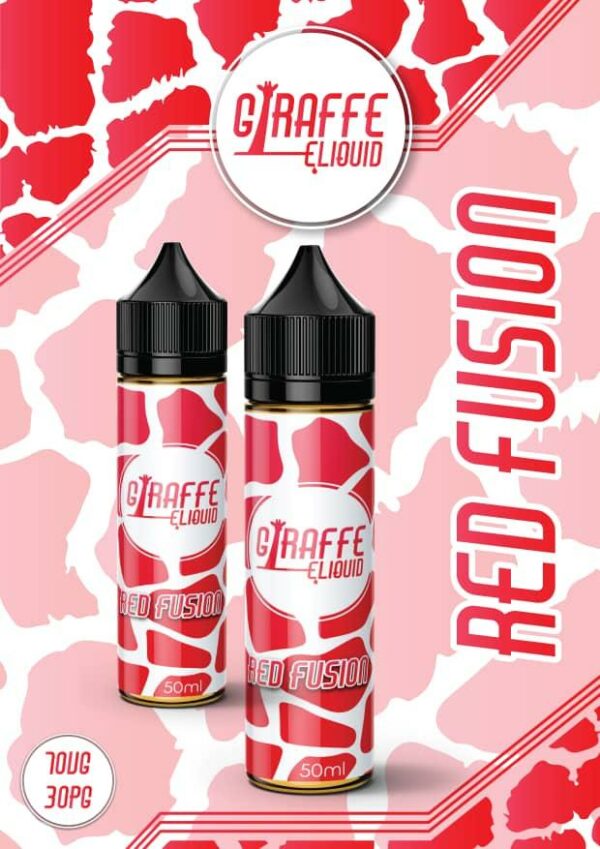 RED FUSION E LIQUID 50ML BY GIRAFFE