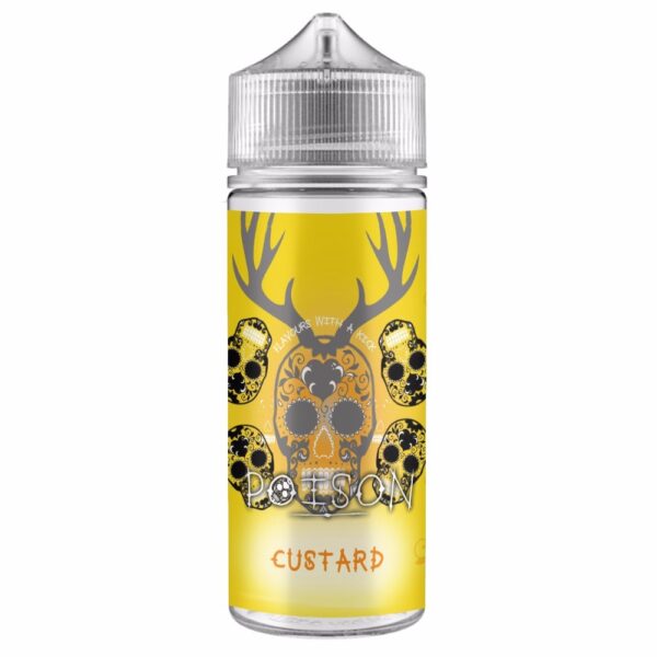 CUSTARD 100ML E-LIQUID BY POISON