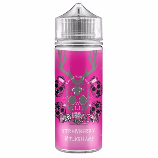 STRAWBERRY MILKSHAKE 100ML E-LIQUID BY POISON