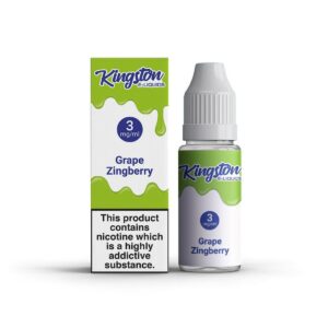 GRAPE ZINGBERRY 10ML E LIQUID (50/50) BY KINGSTON