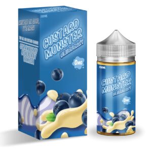 BLUEBERRY 100ML E-LIQUID CUSTARD MONSTER