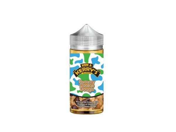 BUTTERY COOKIE DOUGH E LIQUID 100ML BY KEN AND KERRYS