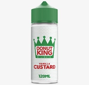 VANILLA CUSTARD 100ML E-LIQUID BY DONUT KING