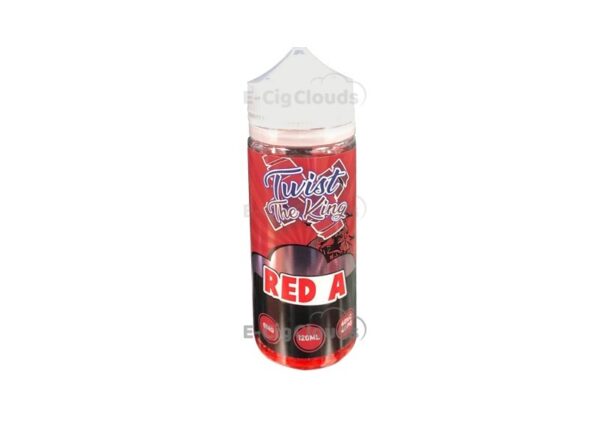 RED A 100ML E LIQUID BY TWIST THE KING