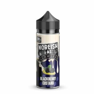 BLACKBERRY CUSTARD 100ML E LIQUID MOREISH AS FLAWLESS