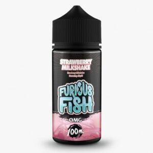 STRAWBERRY MILKSHAKE 100ML E LIQUID FURIOUS FISH