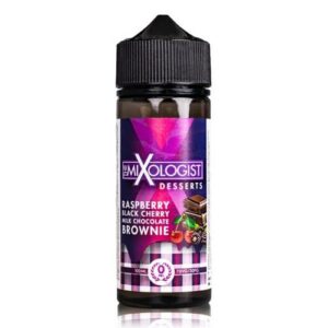 RASPBERRY CHERRY BROWNIE DESSERTS 100ML E LIQUID BY THE MIXOLOGIST