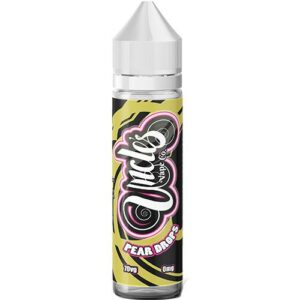 PEAR DROPS 50ML E-LIQUID UNCLES VAPE CO