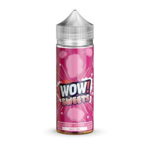 STRAWBERRY COTTON CANDY (SWEETS) 100ML E LIQUID WOW