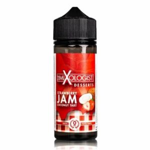 STRAWBERRY JAM COCONUT TART DESSERTS 100ML E LIQUID BY THE MIXOLOGIST