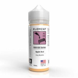 APPLE ACAI 100ML E LIQUID ELEMENT