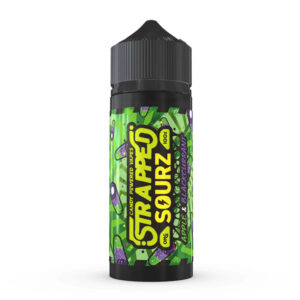 APPLE & BLACKCURRANT SOURZ 100ML E LIQUID BY STRAPPED